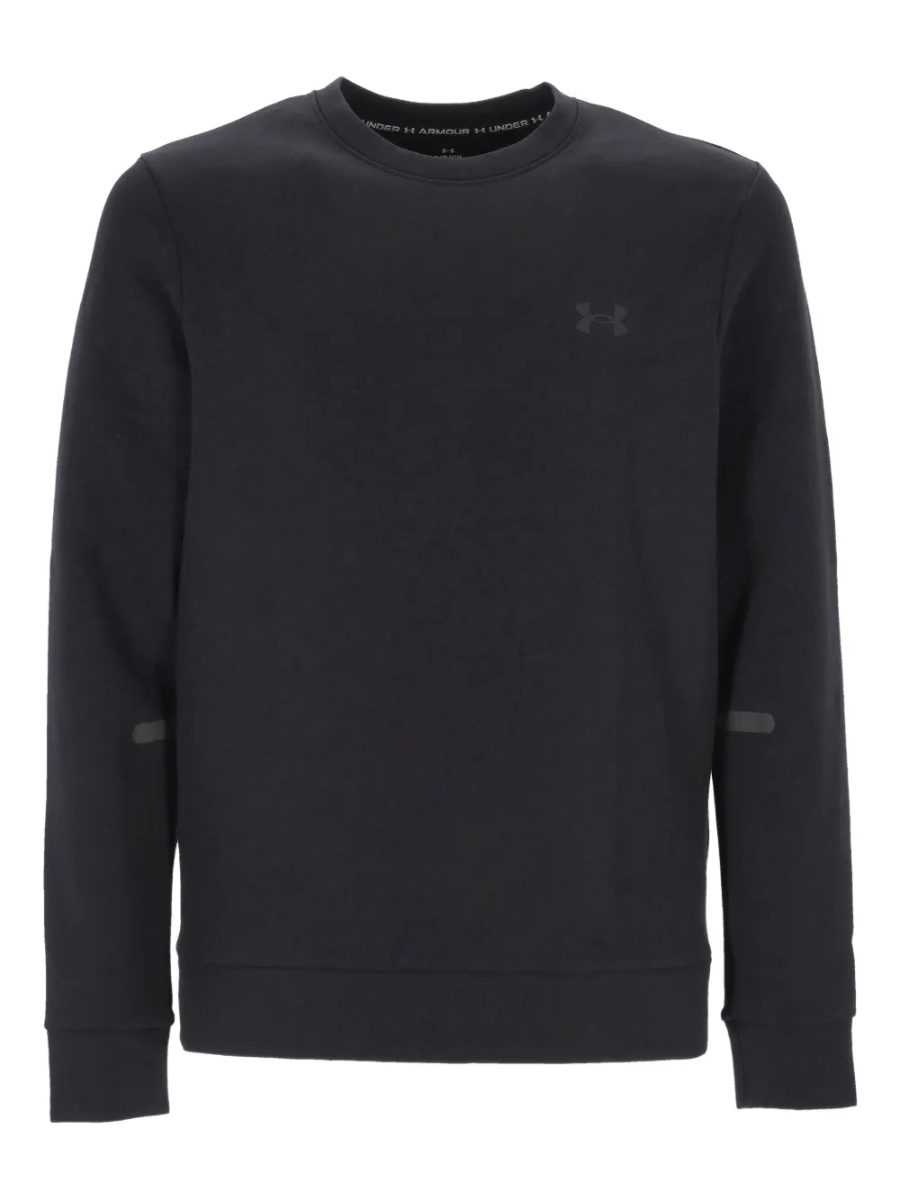 Under Armour logo crew neck sweater | Black | Image 1