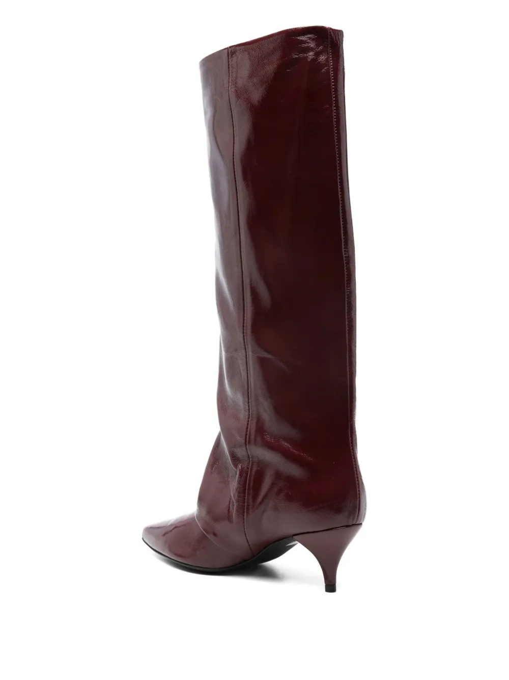  Alchimia 60mm Leather Boots - Red 