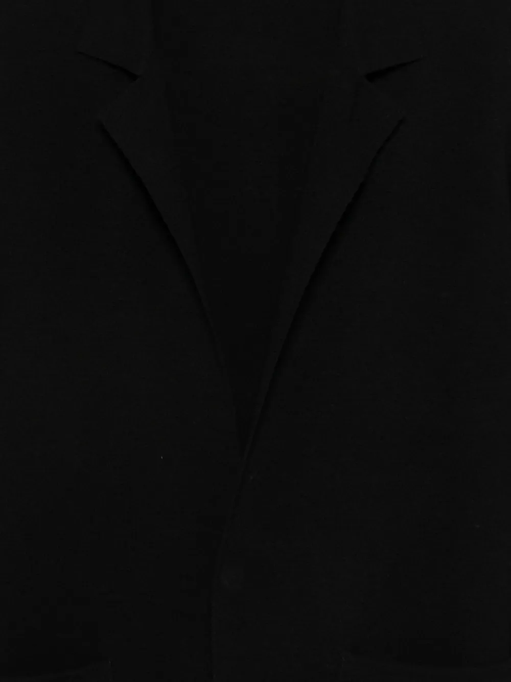 Tagliatore Jas met enkele rij knopen Zwart