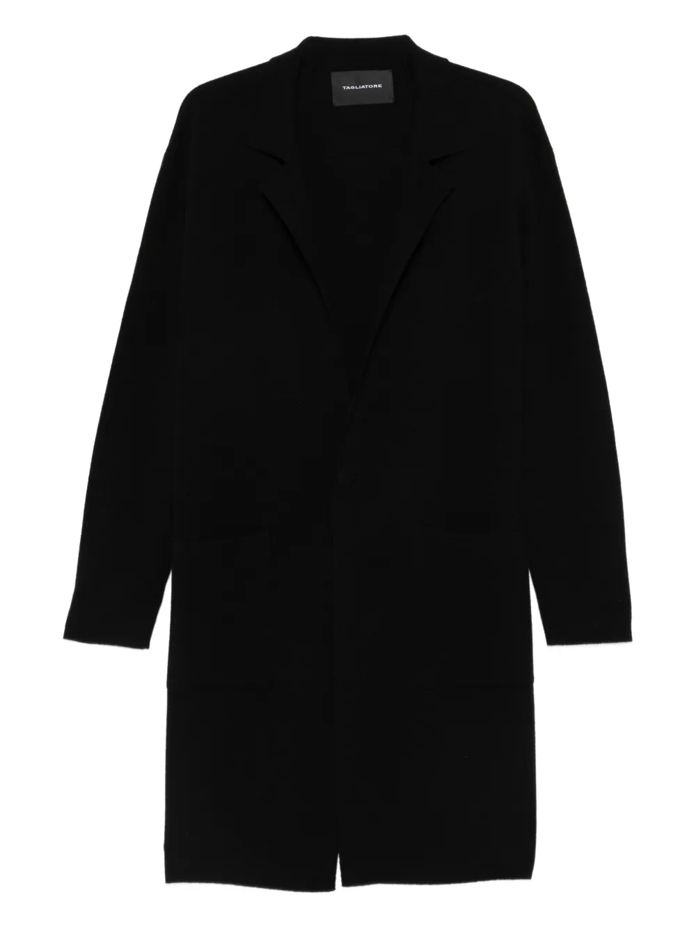 Tagliatore abrigo con botones | negro | Image 1