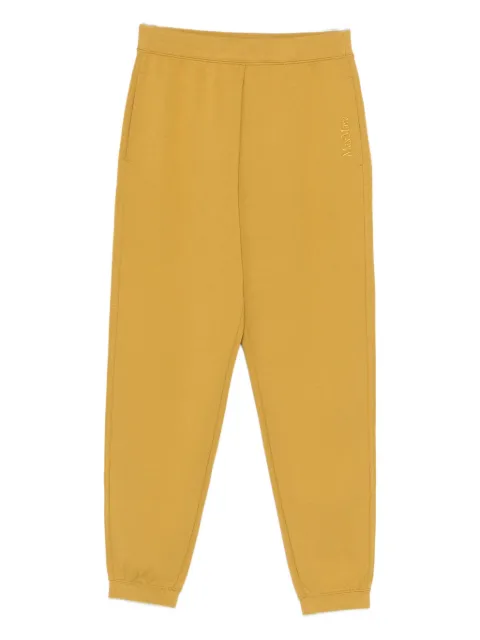 'S Max Mara logo-embroidered track pants