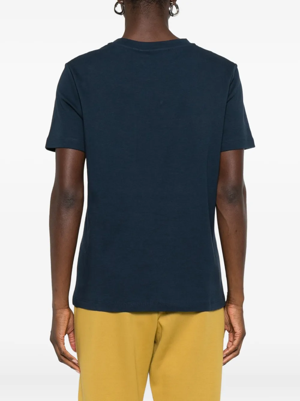 'S Max Mara T-shirt met geborduurd logo Blauw