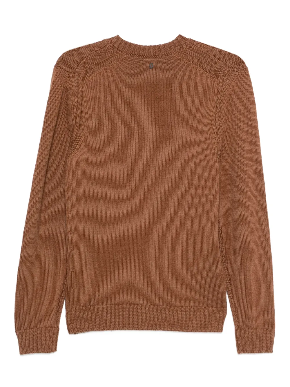 DONDUP ribbed crew-neck sweater - Bruin