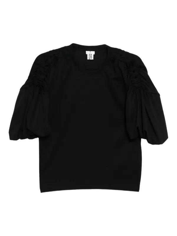 Noir Kei Ninomiya Cotton T-shirt | Black | FARFETCH