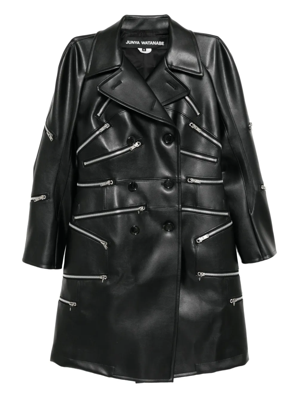 Junya Watanabe abrigo con doble botonadura | negro | Image 1