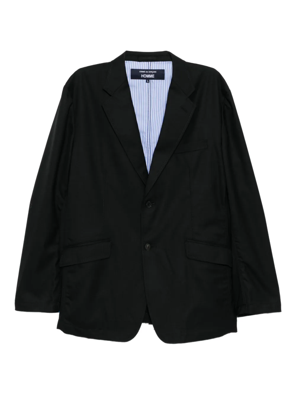 Comme des Garçons Homme blazer à design texturé | noir | Image 1
