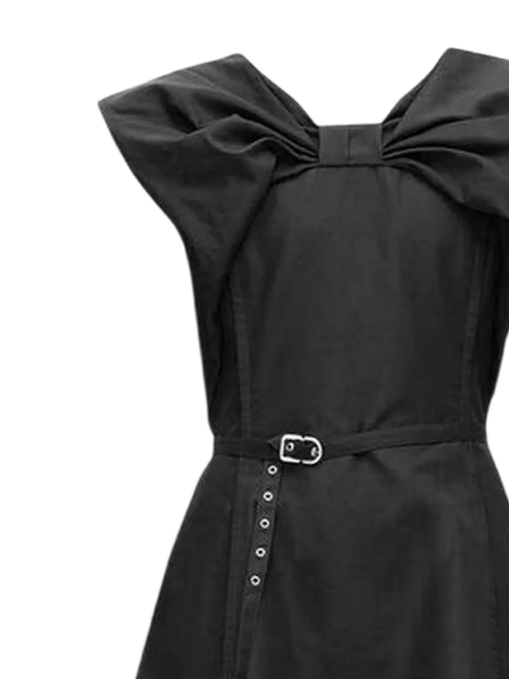 3.1 Phillip Lim Jurk met strikdetail - Zwart