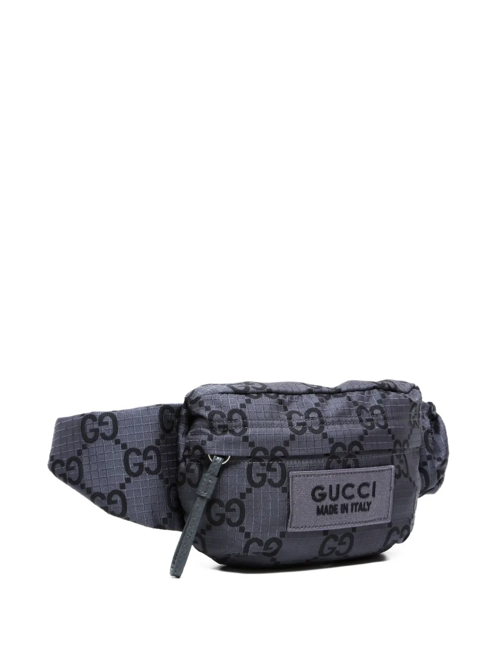 Pre-owned Gucci 2020-2025 Gg Canvas Belt Bag In Gray