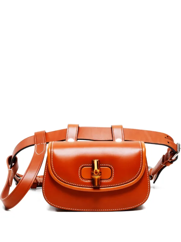 Gucci Pre-Owned 2010-2025 バンブーベルトバッグ | ブラウン 