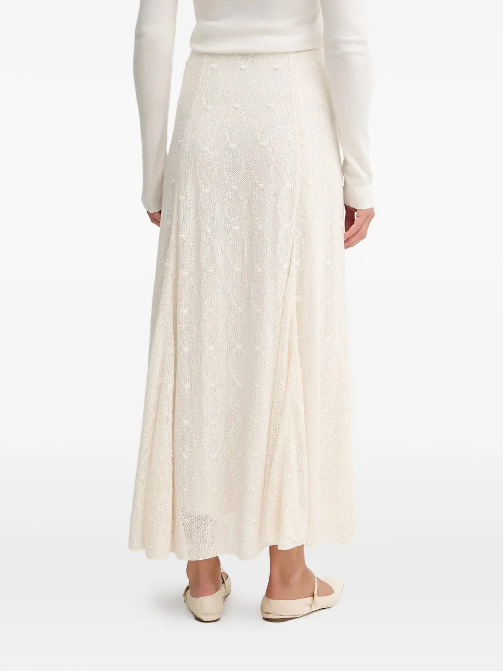 White Maxi Skirt