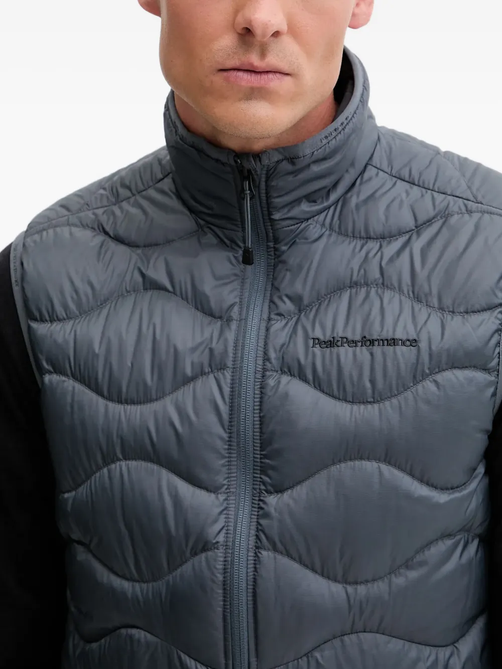 Peak Performance Helium bodywarmer met rits Grijs