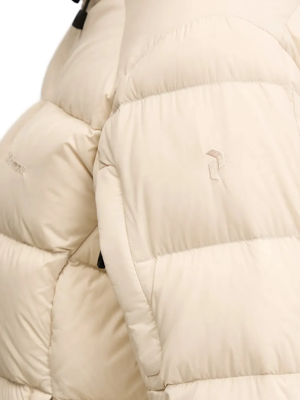 Peak Performance Gewatteerd jack met capuchon Beige