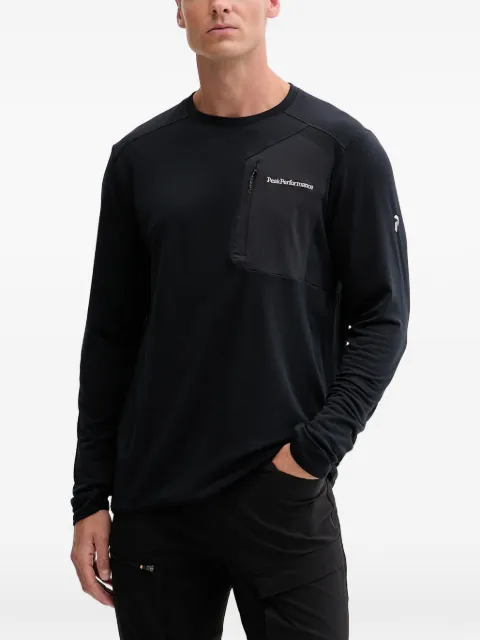 Peak Performance Freelight zip-pocket T-shirt