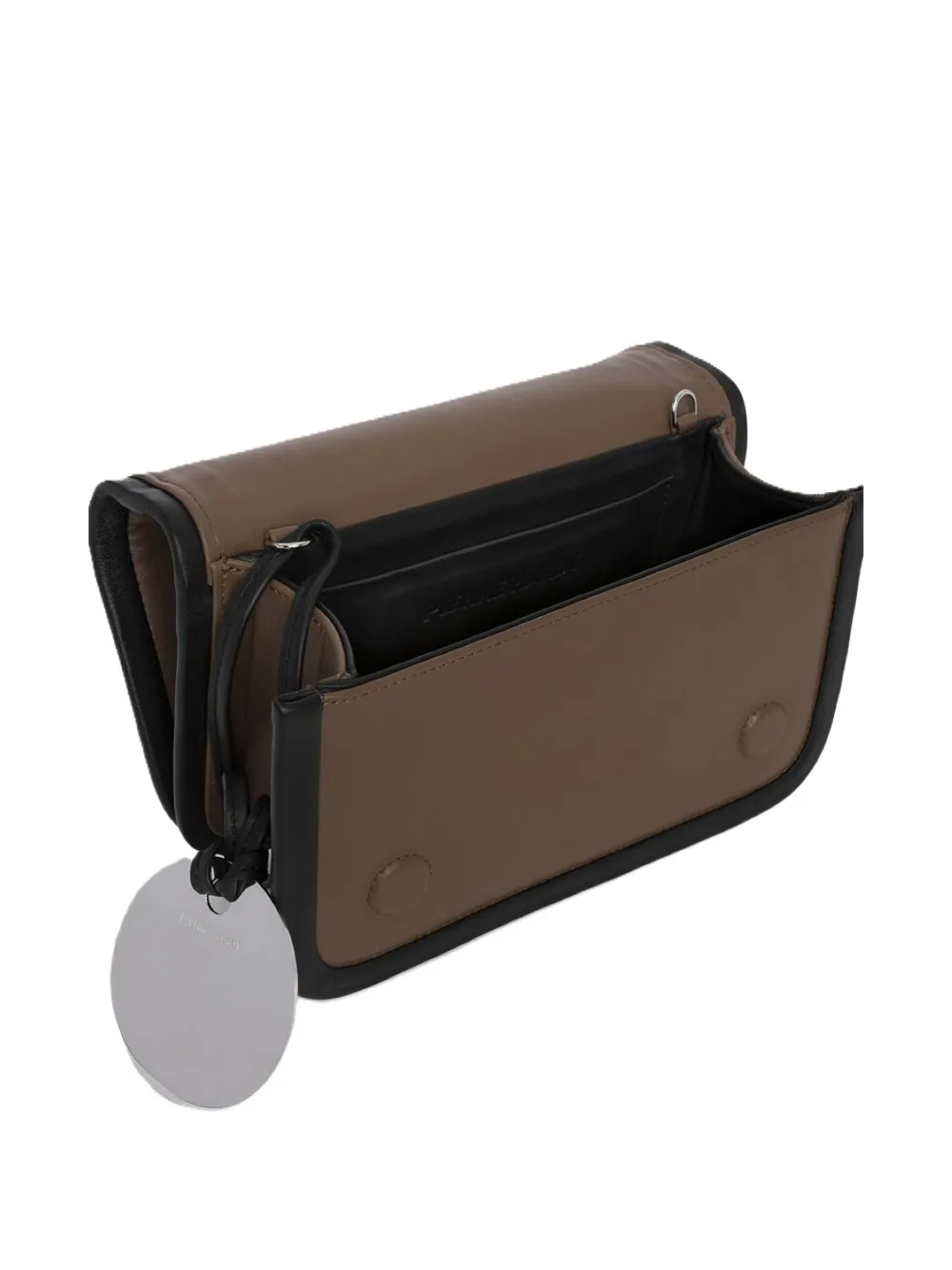 Pierre Hardy Maxi Alpha Cross Body Bag In Brown