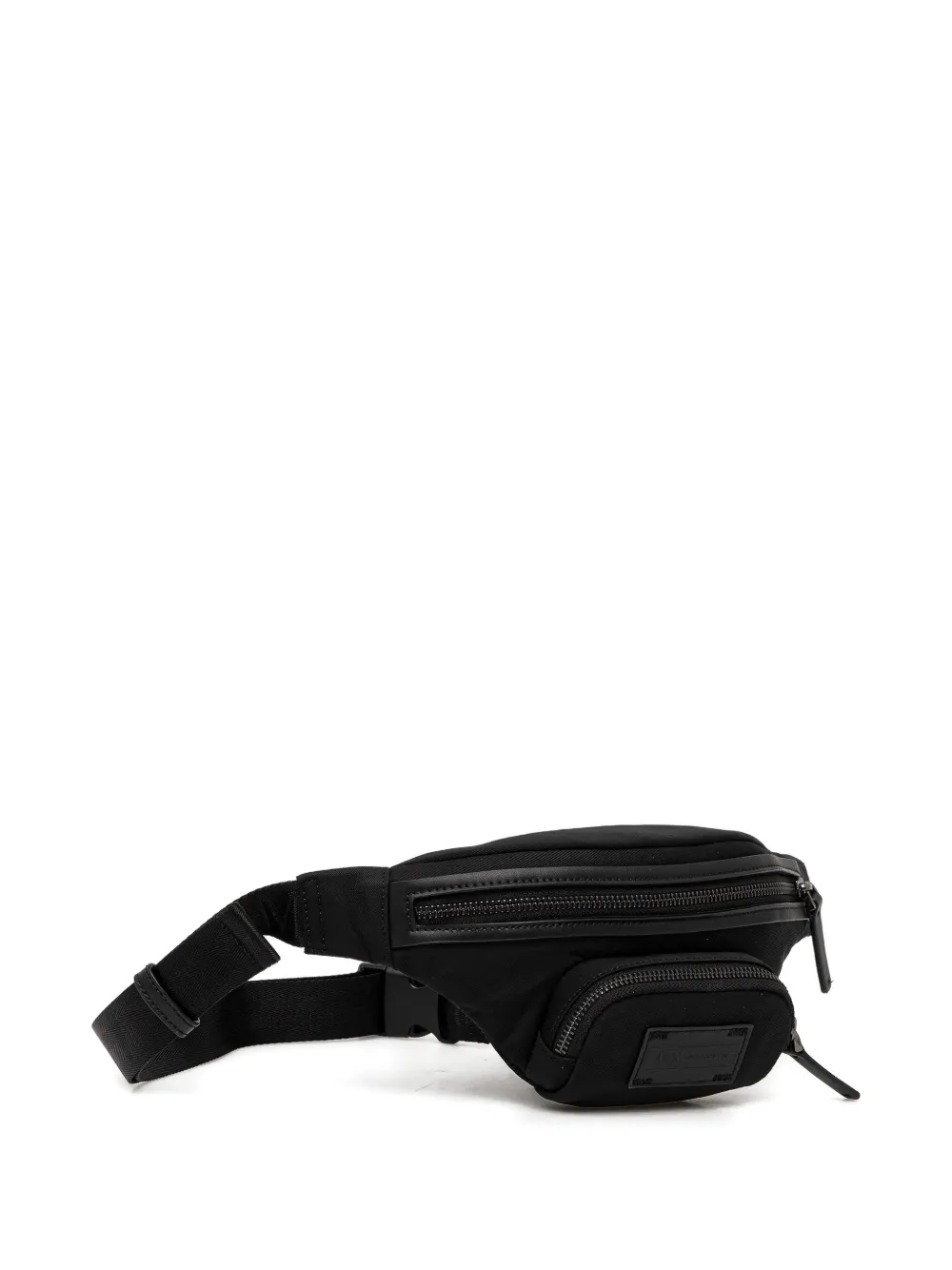 Armani Exchange zip-fastening belt bag - Zwart