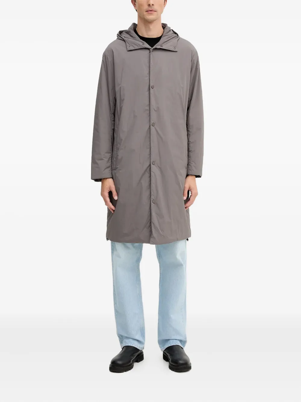Armani Exchange abrigo con capucha y botones | Abrigos con botonadura simple | Image 2