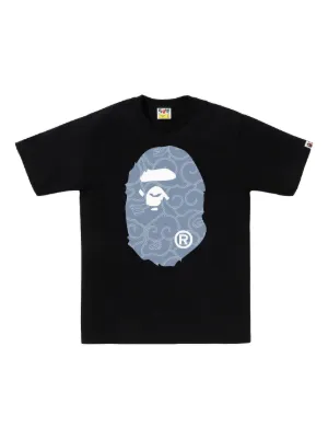 A BATHING APE® Head Tシャツ | ブラック | FARFETCH JP
