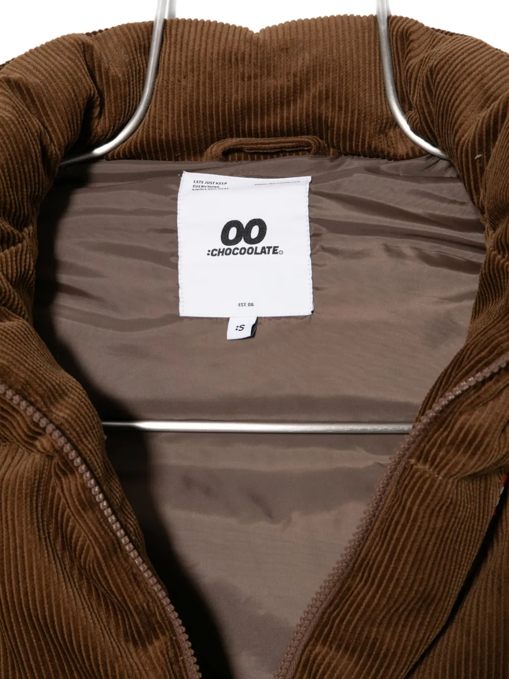 Chocoolate Weste Mit Logo-prägung In Brown