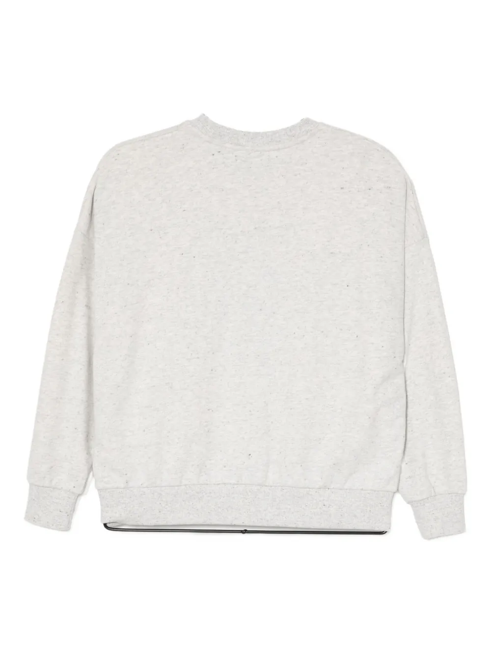 Chocoolate Sweatshirt Mit Logo-stickerei In Gray