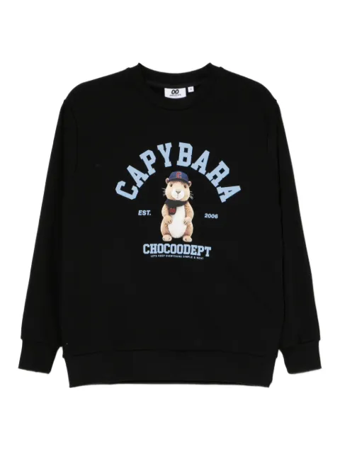 CHOCOOLATE graphic-print sweatshirt