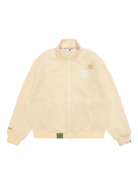 AAPE BY *A BATHING APE® zip embroidered jacket