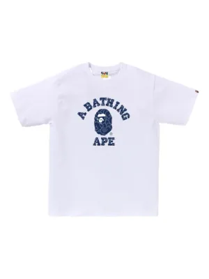 A BATHING APE® カモフラージュ Tシャツ | ホワイト | FARFETCH JP