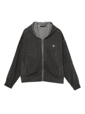 Maison MIHARA YASUHIRO スタッズトリム パーカー | ブラック