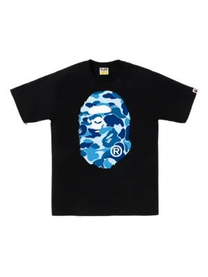 A BATHING APE® カモフラージュ Tシャツ | ブラック | FARFETCH JP