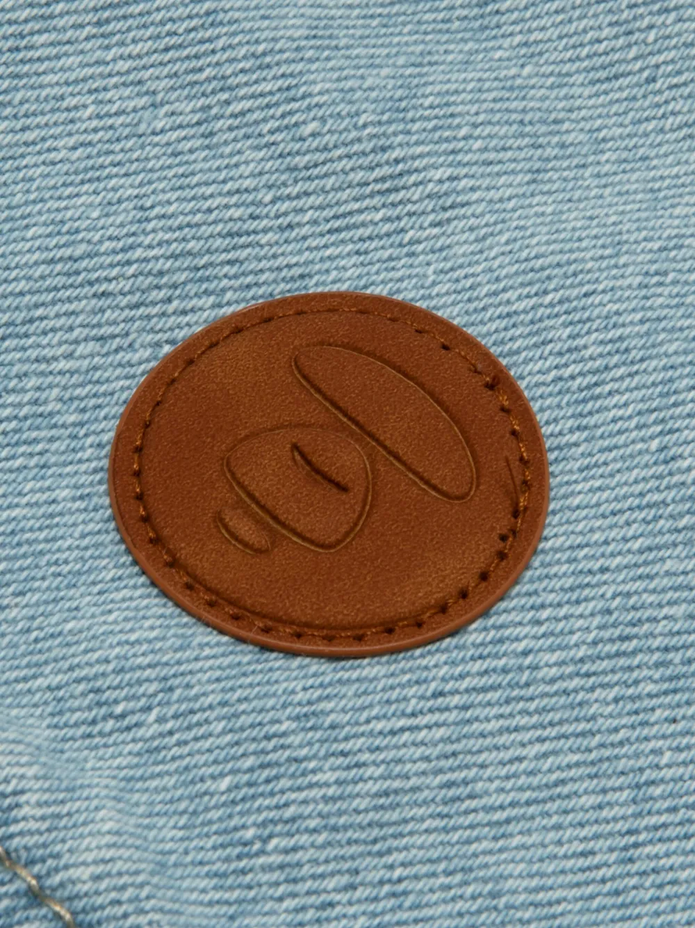 Aape By A Bathing Ape Hooded Denim Jacket In Blue