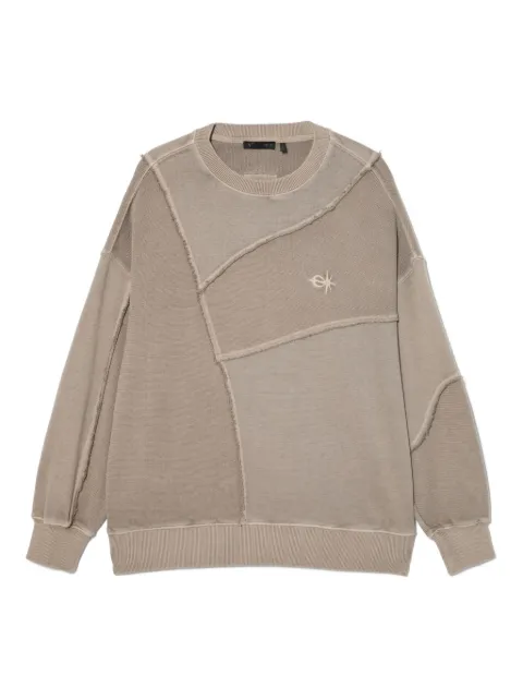FIVE CM logo-patch sweatshirt