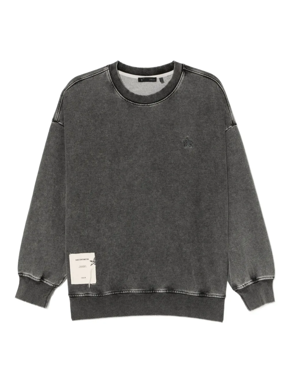 FIVE CM logo-embroidered sweatshirt | Grey | Image 1