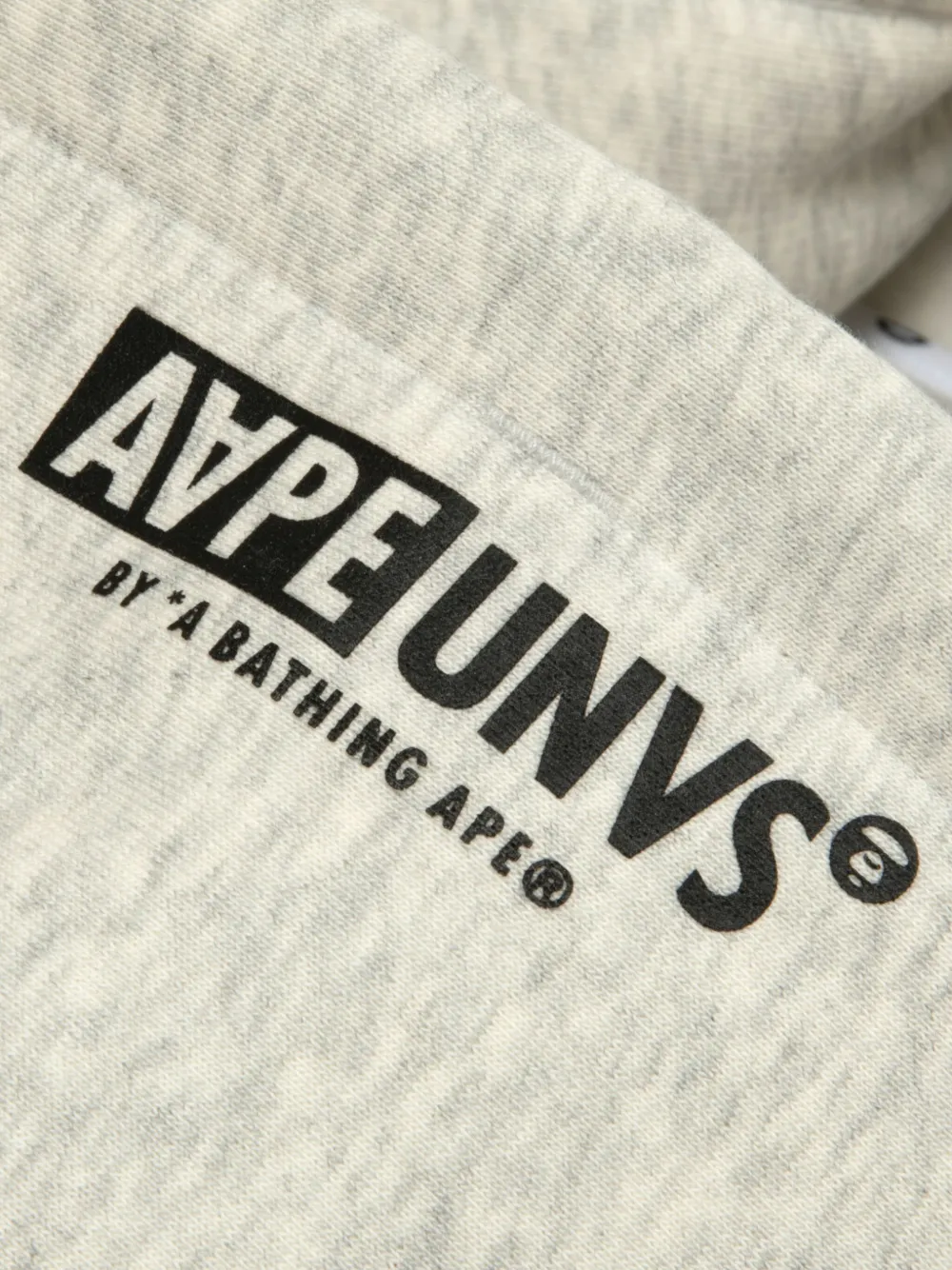 Aape By A Bathing Ape Logo-print Hoodie In Neutral