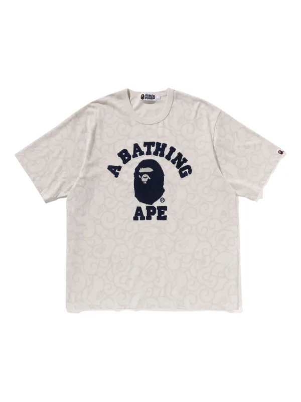 A BATHING APE® ロゴ Tシャツ | ニュートラル | FARFETCH JP