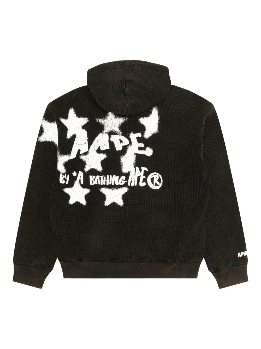 AAPE BY *A BATHING APE® zip-fastening graphic-print hoodie | Hoodies | Image 2