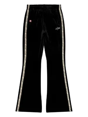 A BATHING APE® ロゴ トラックパンツ | ブラック | FARFETCH JP