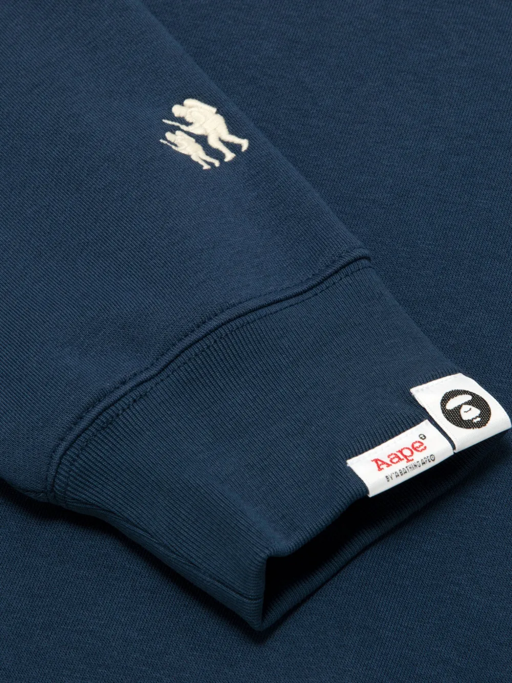 Aape By A Bathing Ape Graphic-print Hoodie In Blue