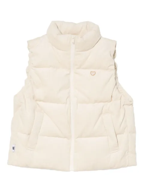 CHOCOOLATE logo-embossed gilet