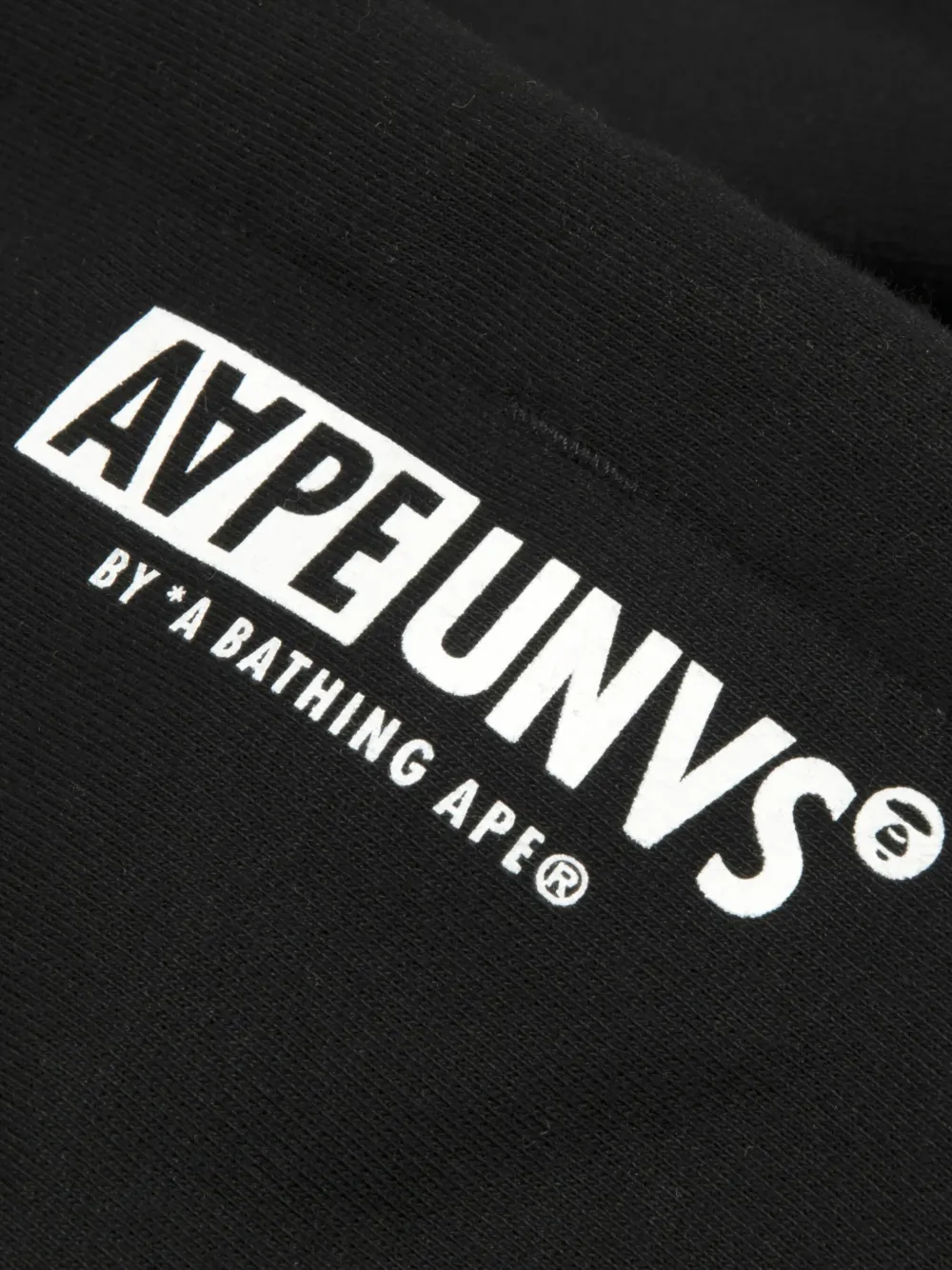 Aape By A Bathing Ape Logo-print Hoodie In Black