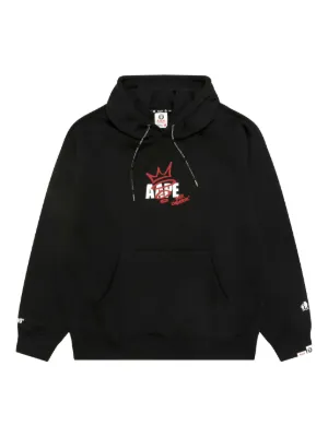 AAPE BY *A BATHING APE® ジップアップ パーカー | ブラック | FARFETCH JP