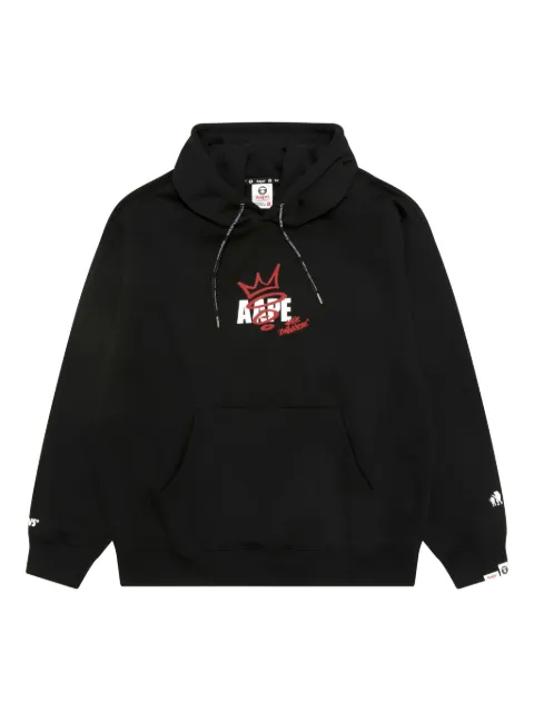 AAPE BY *A BATHING APE® logo-print hoodie