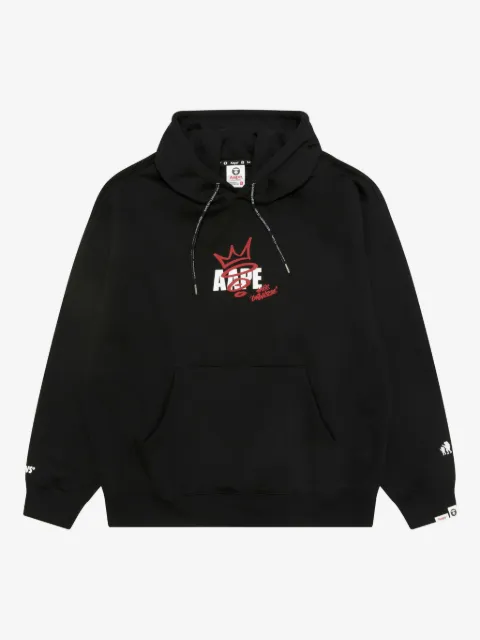 AAPE BY *A BATHING APE® logo-print hoodie