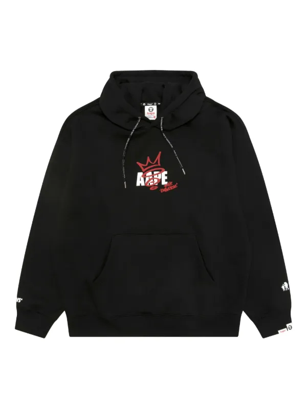 AAPE BY *A BATHING APE® ロゴ パーカー | ブラック | FARFETCH JP