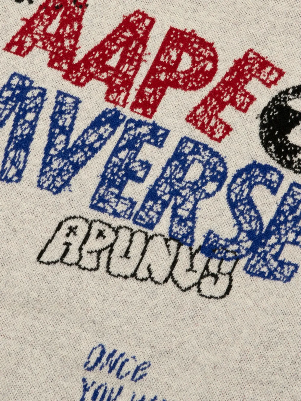 Aape By A Bathing Ape Crew-neck Sweater In Multi