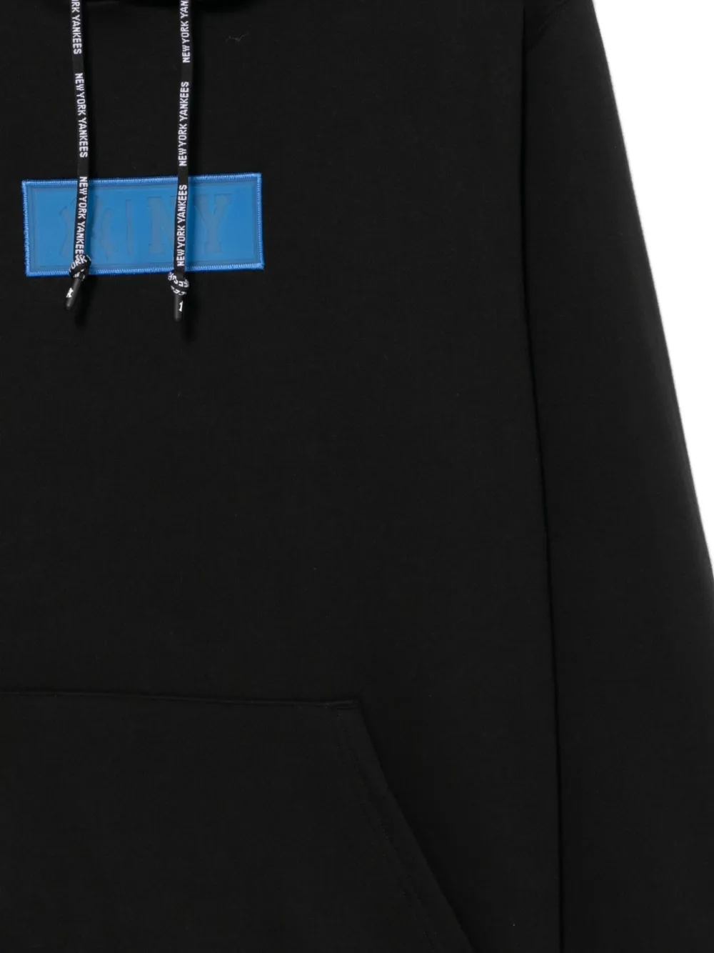 NEW ERA CAP Hoodie met logo-reliëf Zwart