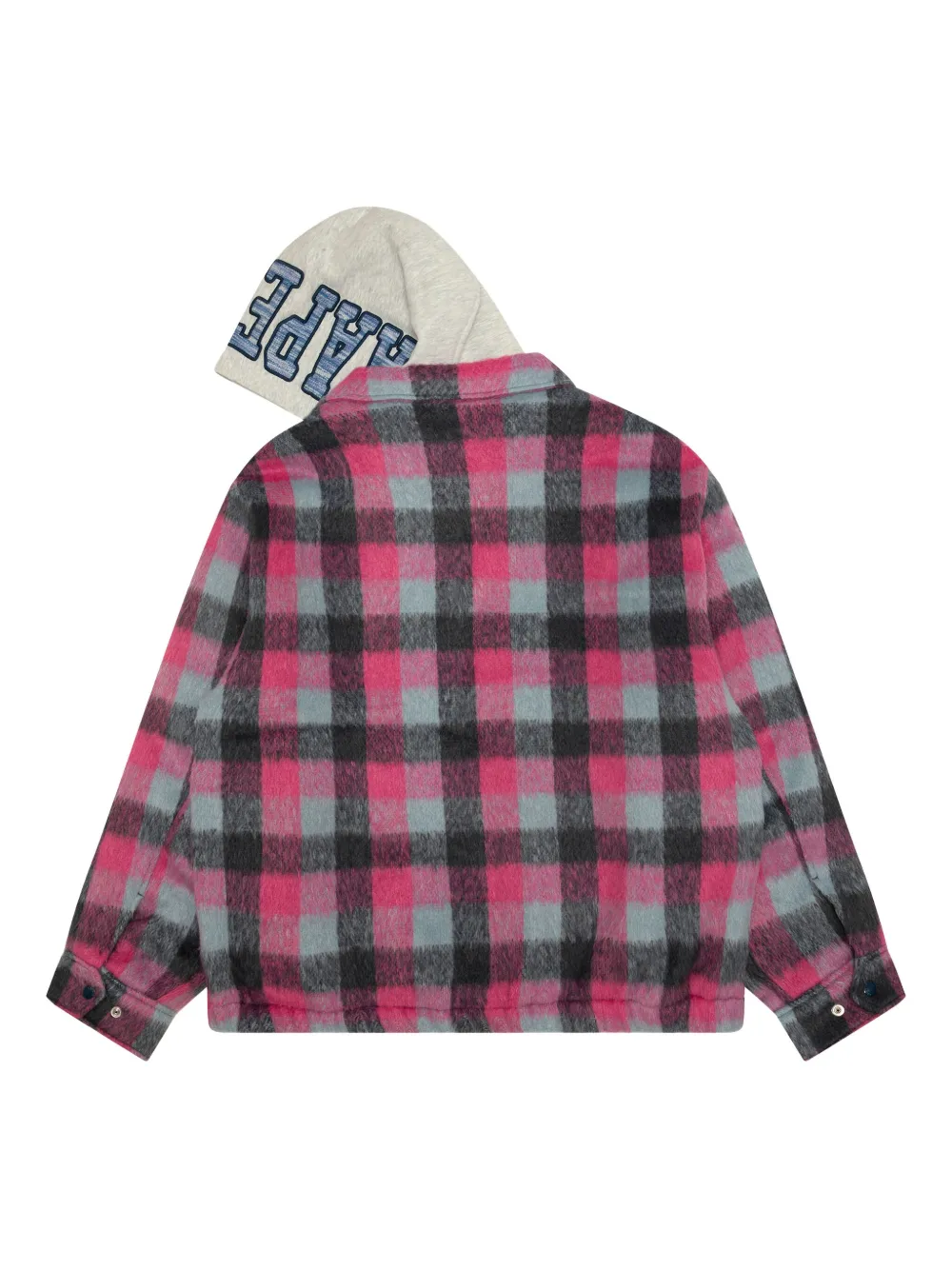 AAPE BY *A BATHING APE® checked zip-up jacket | Shirt Jackets | Image 2