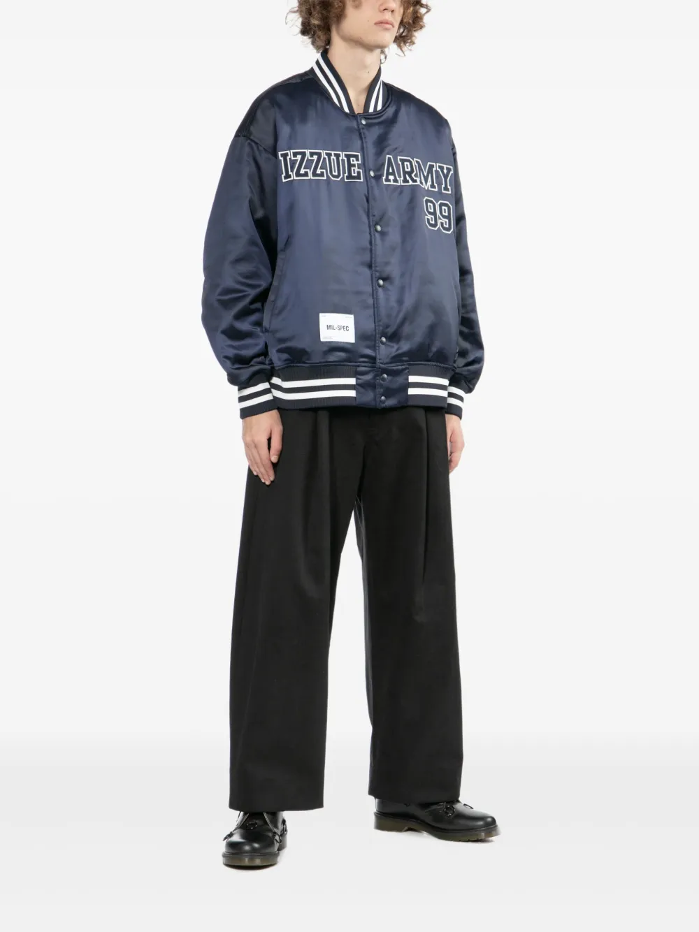 izzue chamarra bomber con logo bordado | Chamarras bomber | Image 2