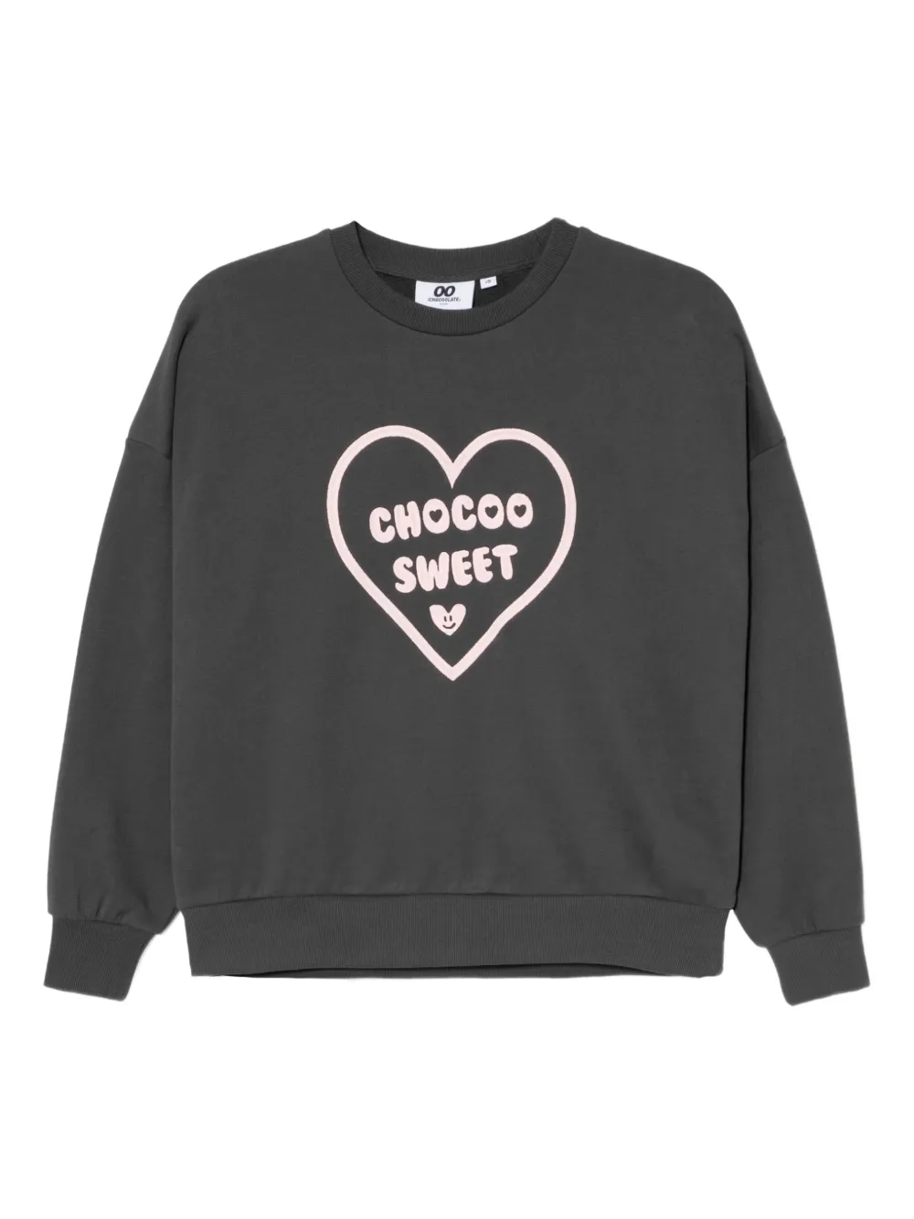 CHOCOOLATE sudadera con logo bordado | gris | Image 1