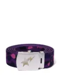 A BATHING APE® camouflage-pattern belt - Purple