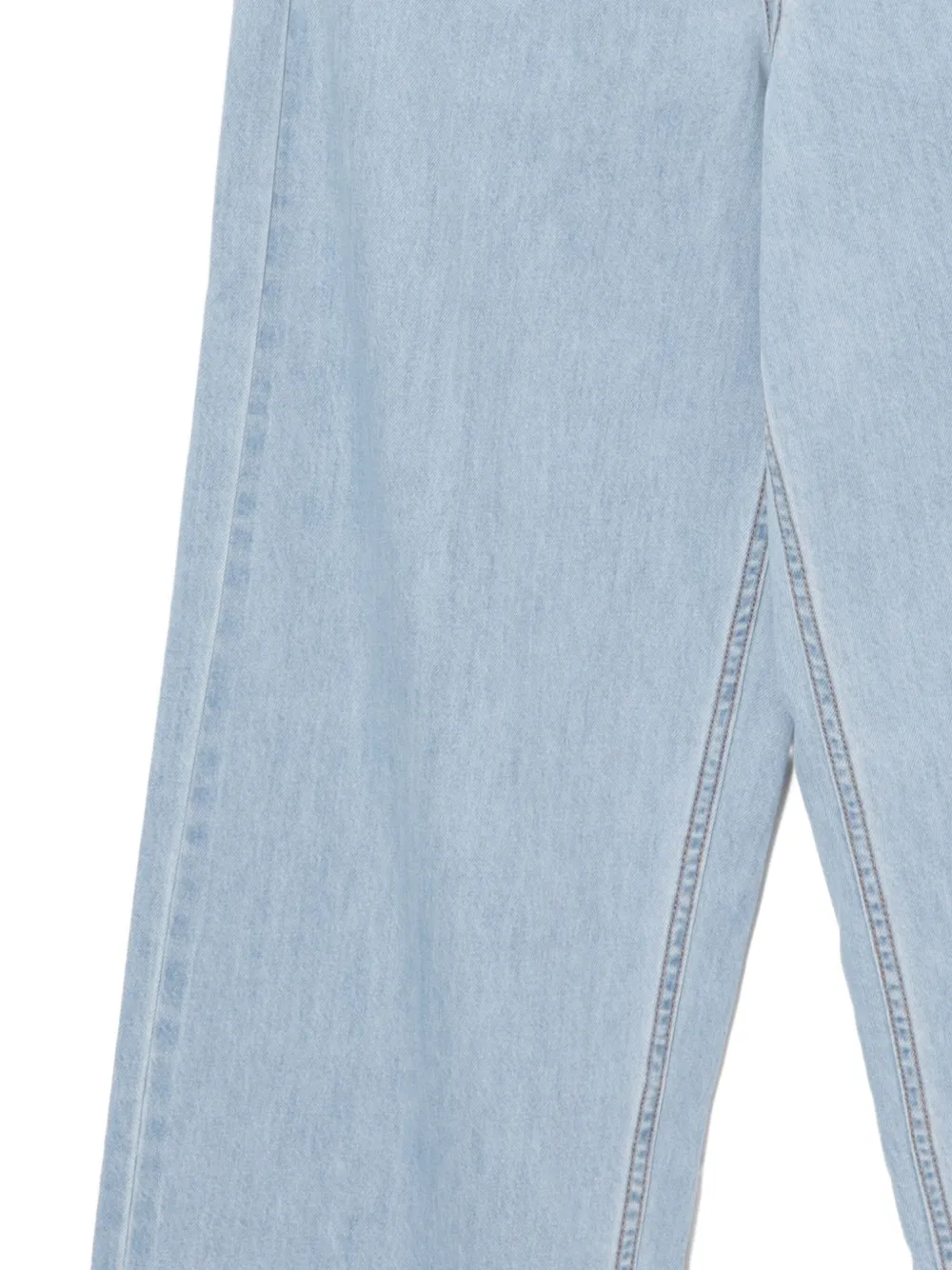 CHOCOOLATE Jeans met logopatch Blauw