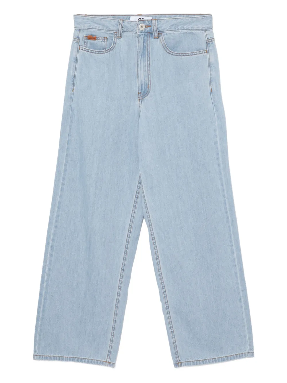 CHOCOOLATE logo-patch jeans | Blue | Image 1